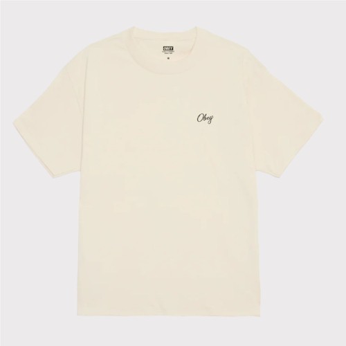 OBEY PAPER ROSE TEE BEIGE1 2