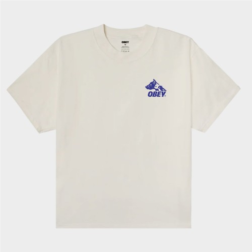 OBEY ANIMALS TEE BLANCO