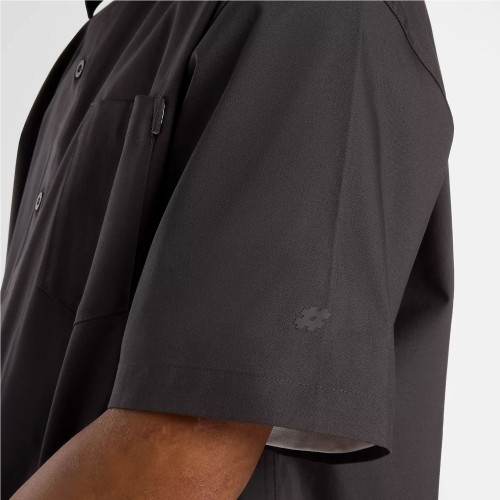 NB NUMERIC BUTTON UP SHIRT NEGRO