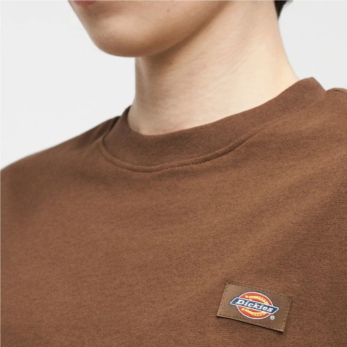 DICKIES W OAKPORT BOXY TEE MARRON