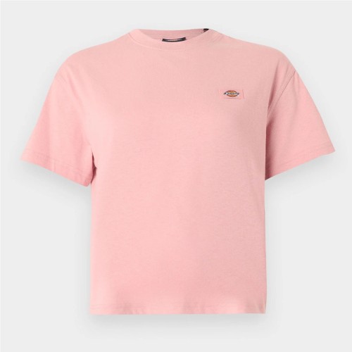 DICKIES W OAKPORT BOXY TEE ROSADO