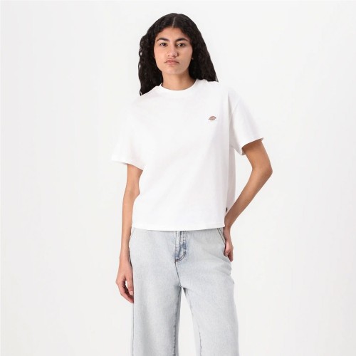DICKIES W OAKPORT BOXY TEE BLANCO 2