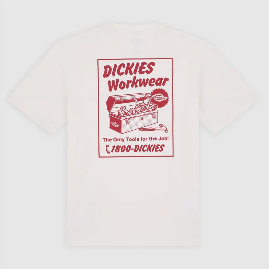 DICKIES DRY RIDGE TEE BLANCO ROTO