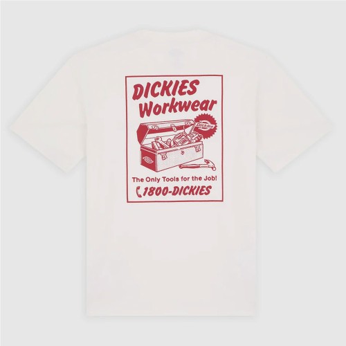 DICKIES DRY RIDGE TEE BLANCO ROTO