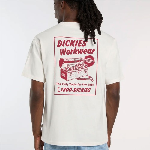 DICKIES DRY RIDGE TEE BLANCO ROTO