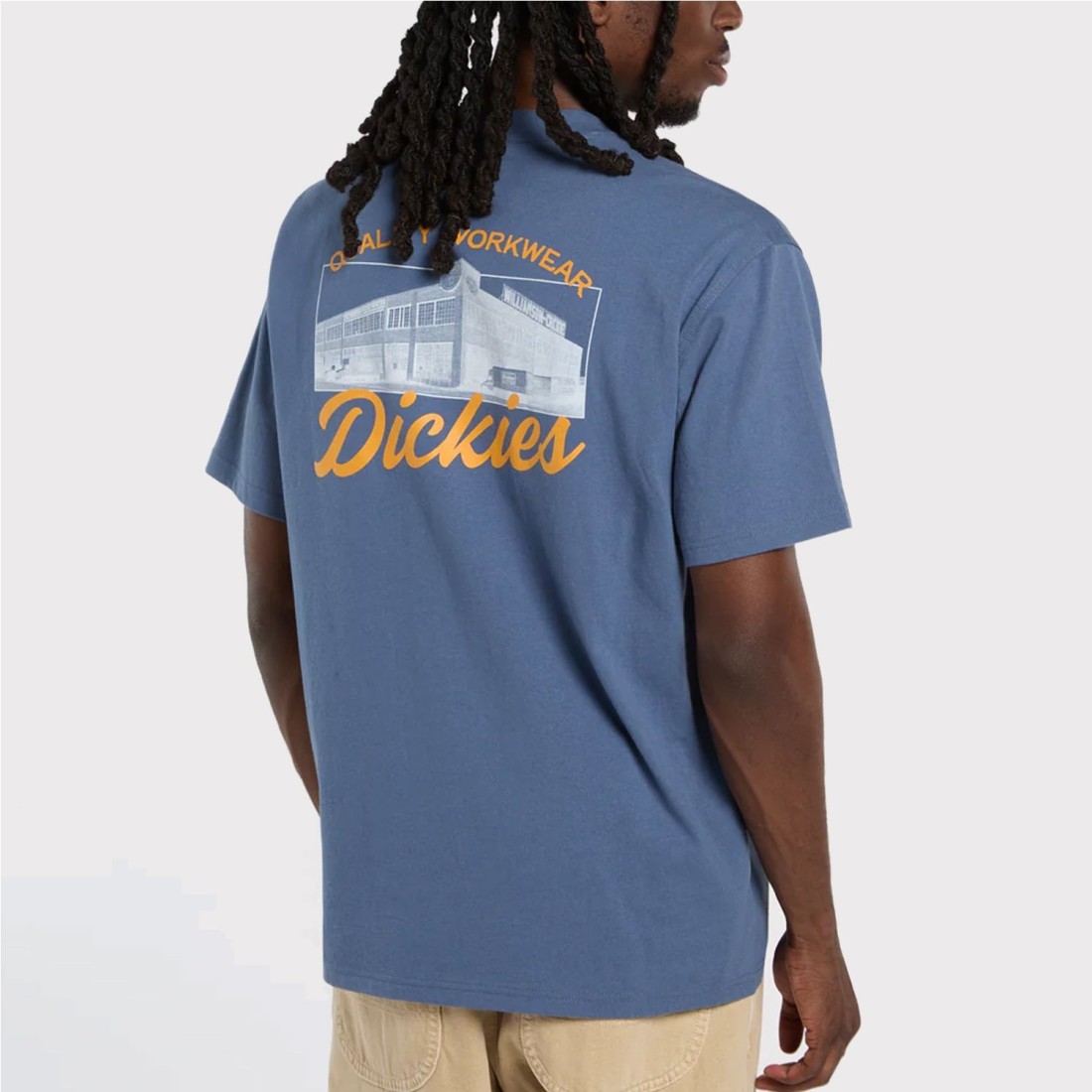DICKIES WELLSVILLE TEE AZUL