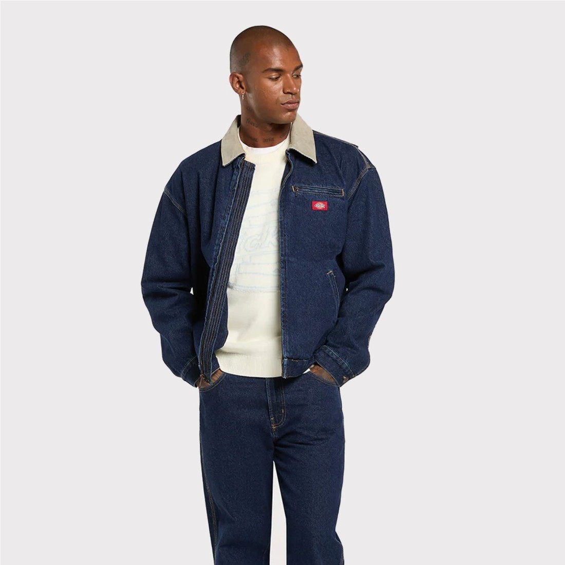 DICKIES DENIM PAINTER JACKET AZUL