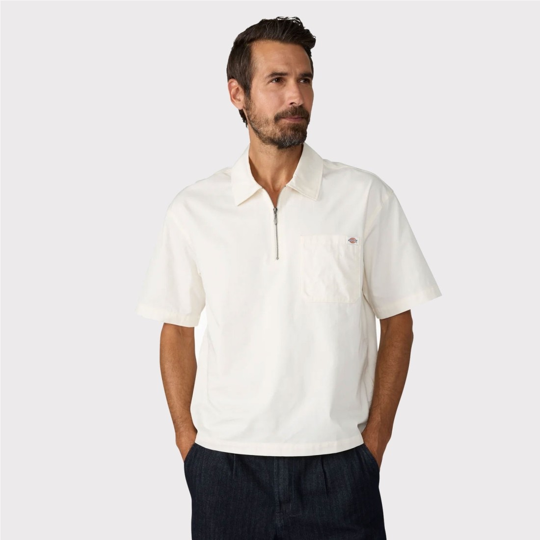 DICKIES CADIZ QZ SHIRT BLANCO ROTO