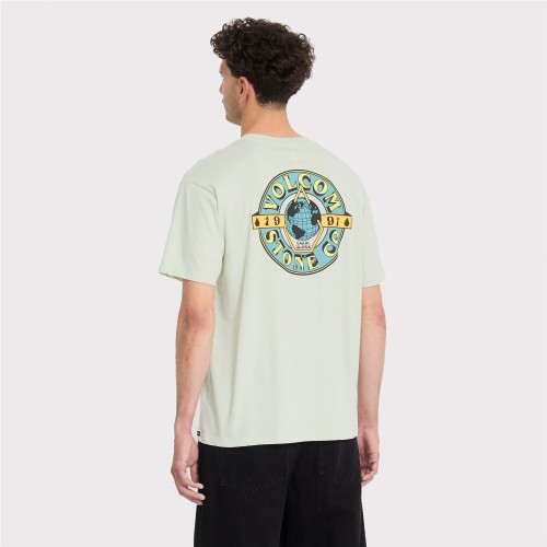 VOLCOM GLOBULAR TEE VERDE