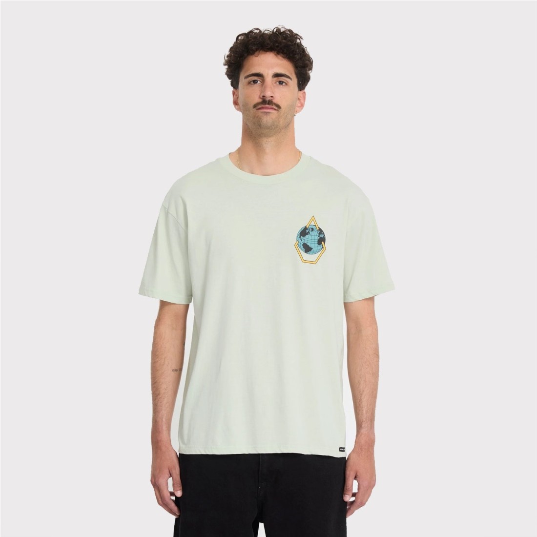 VOLCOM GLOBULAR TEE VERDE