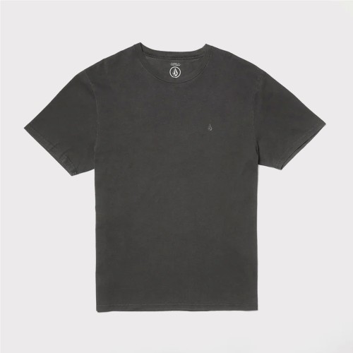 VOLCOM SOLID STONE EMB TEE NEGRO