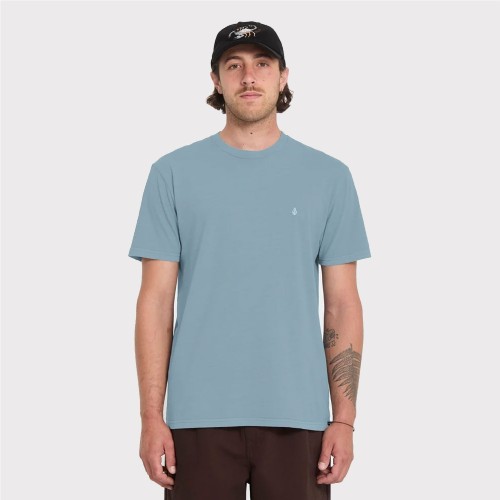 VOLCOM SOLID STONE EMB TEE VERDE CLARO