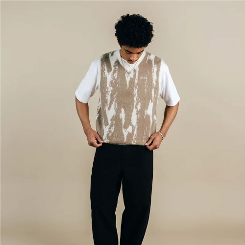 STUDENTS CIMARRON KNIT VEST BEIGE