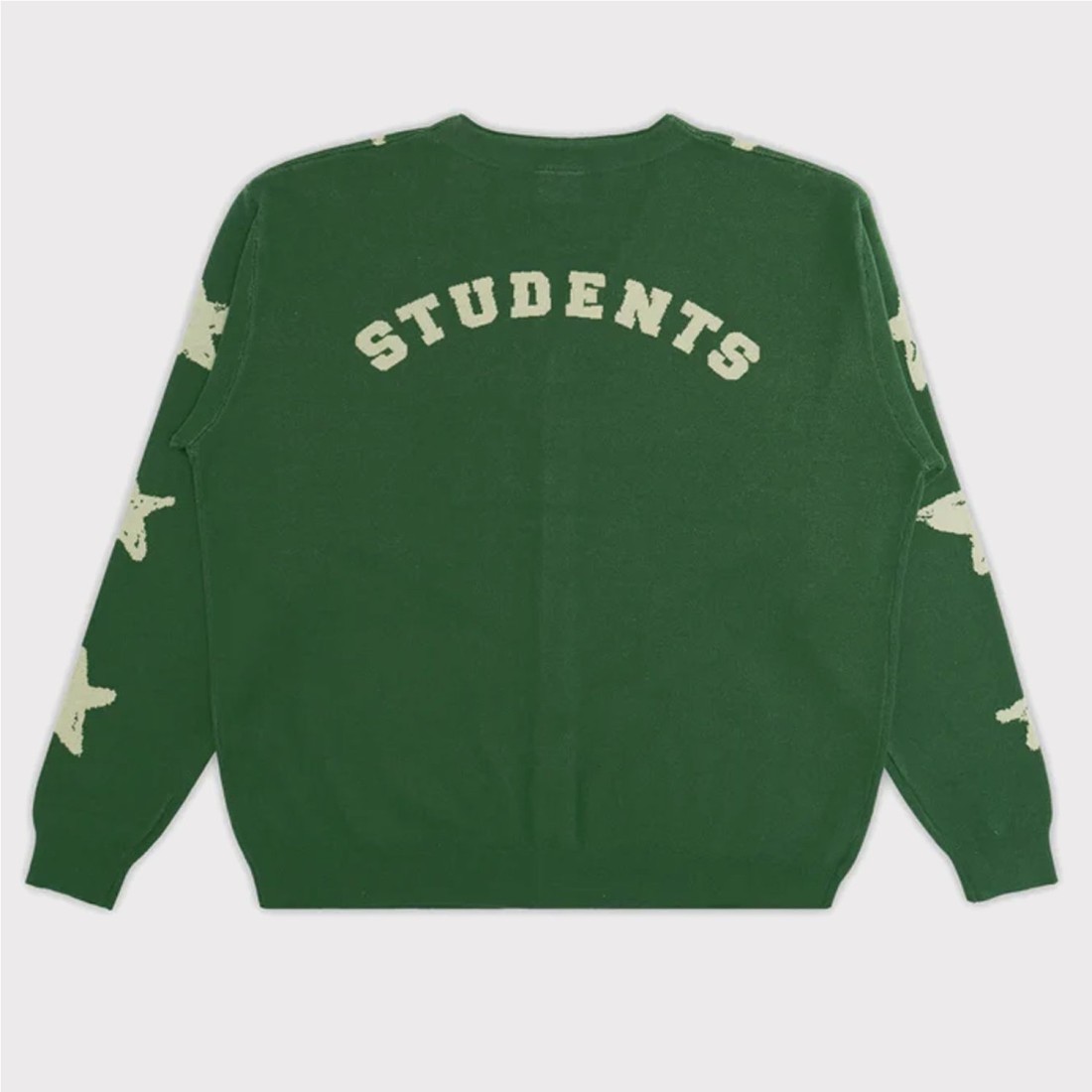 STUDENTS DEXTER KNIT CARDIGAN VERDE
