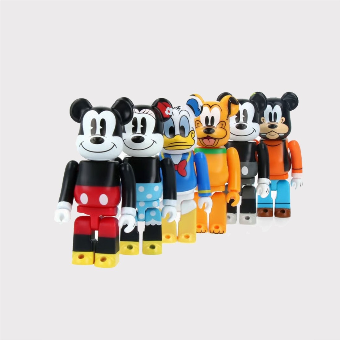 BEARBRICK CHASE MICKEY MOUSE MULTICOLOR