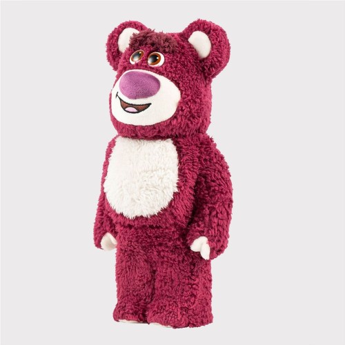 BEARBRICK TOY 3 LOTSO COSTUME ROSADO