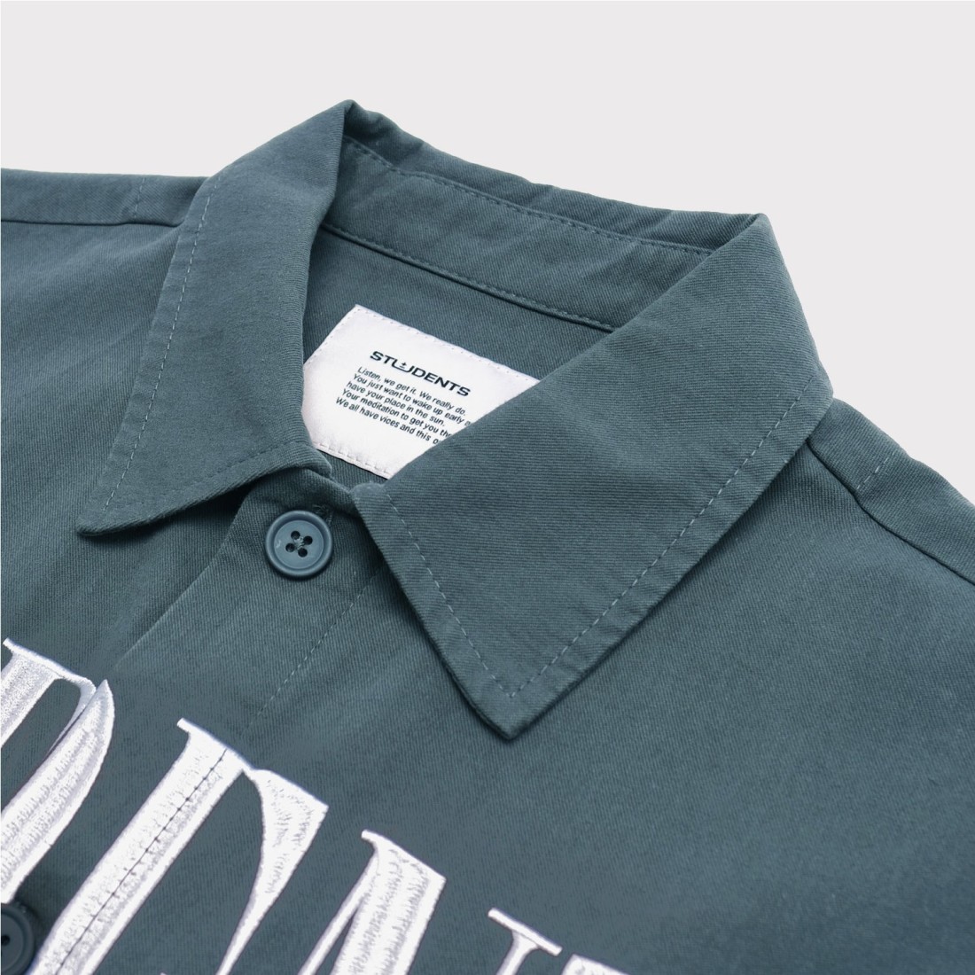 STUDENTS GARRICK CHORE JACKET VERDE CLARO