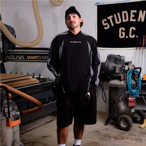 STUDENTS DENZEL TRACK POPOVER NEGRO