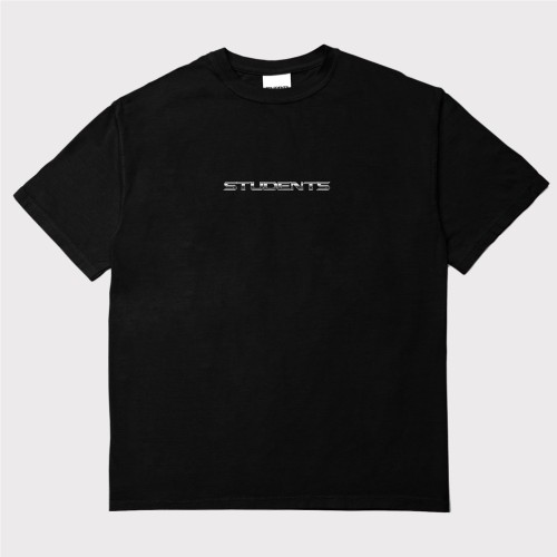 STUDENTS SOLID TEE NEGRO