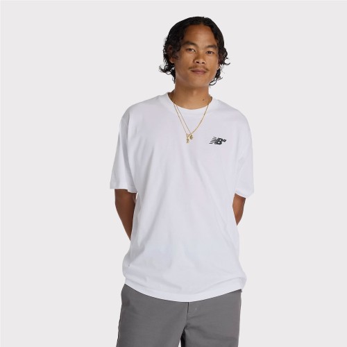NB NUMERIC SMALL LOGO TEE BLANCO