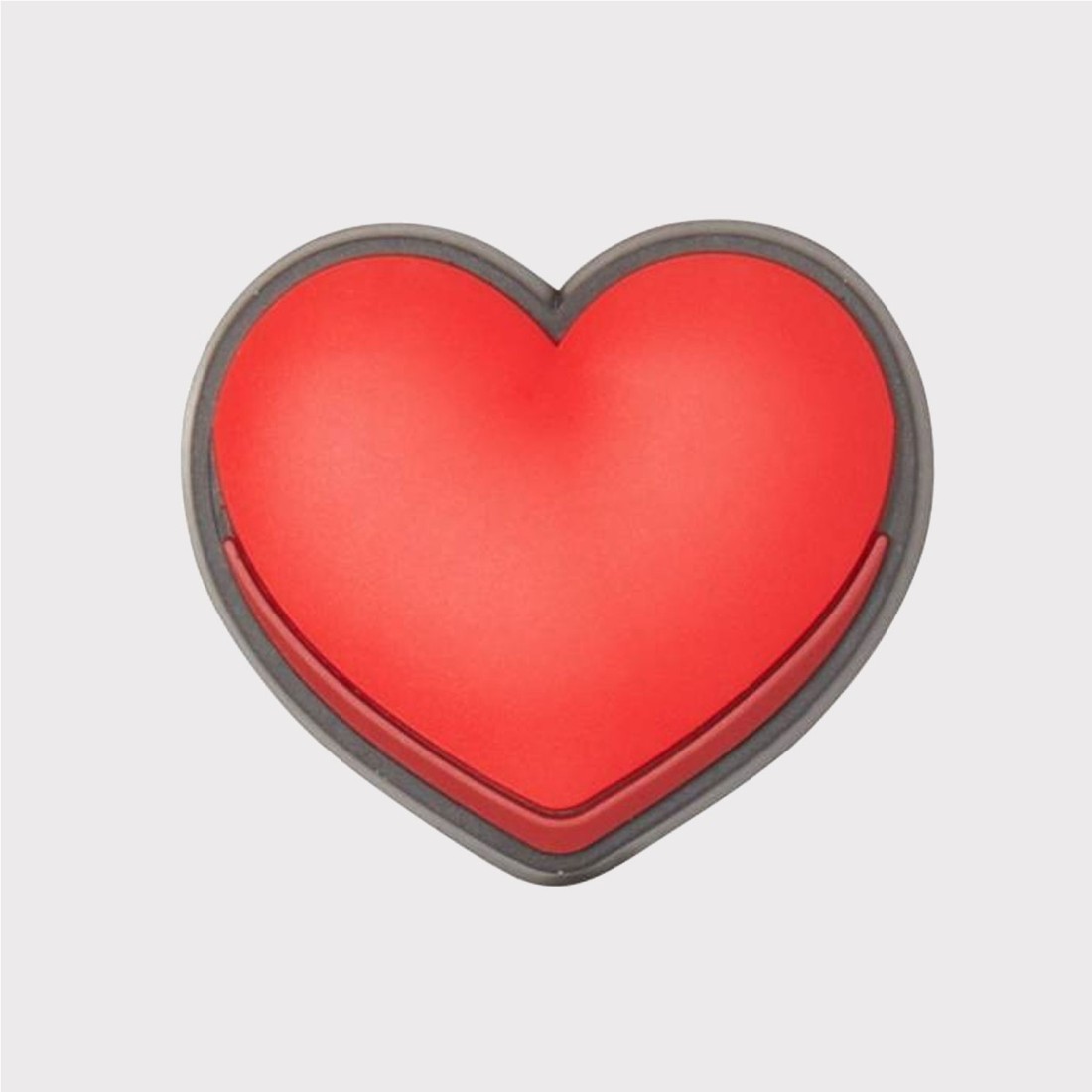 CROCS JIBBITZ HEART ROJO