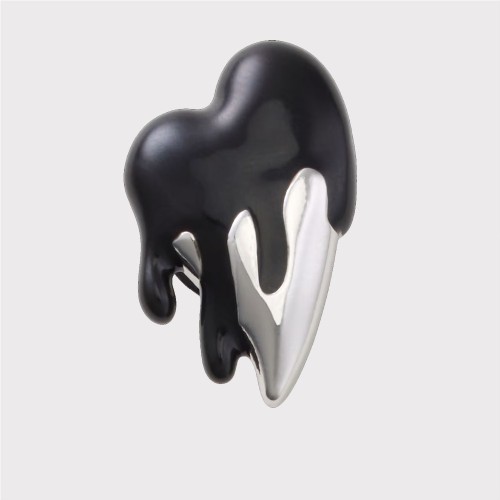 CROCS JIBBITZ ENAMEL HEART PLATA