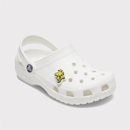 CROCS JIBBITZ PEANUTS WOODSTK AMARILLO