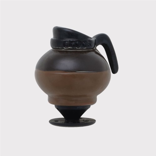 CROCS JIBBITZ 3D COFFE CARAFE MARRON