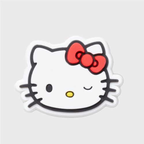 CROCS JIBBITZ HELLO KITTY WINK BLANCO
