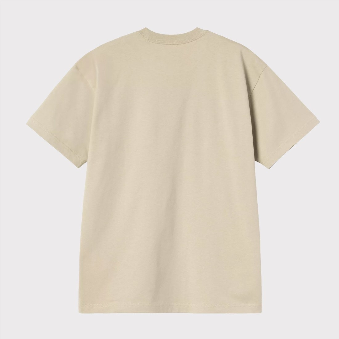 CARHARTT WIP CLOUD SCRIPT TEE BEIGE1