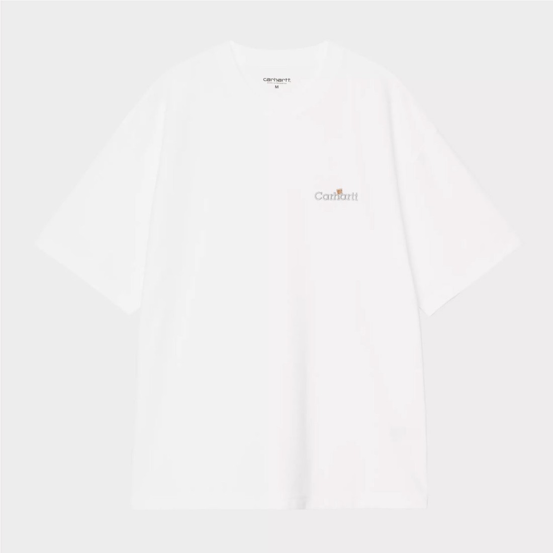 CARHARTT WIP LABEL TEE BLANCO