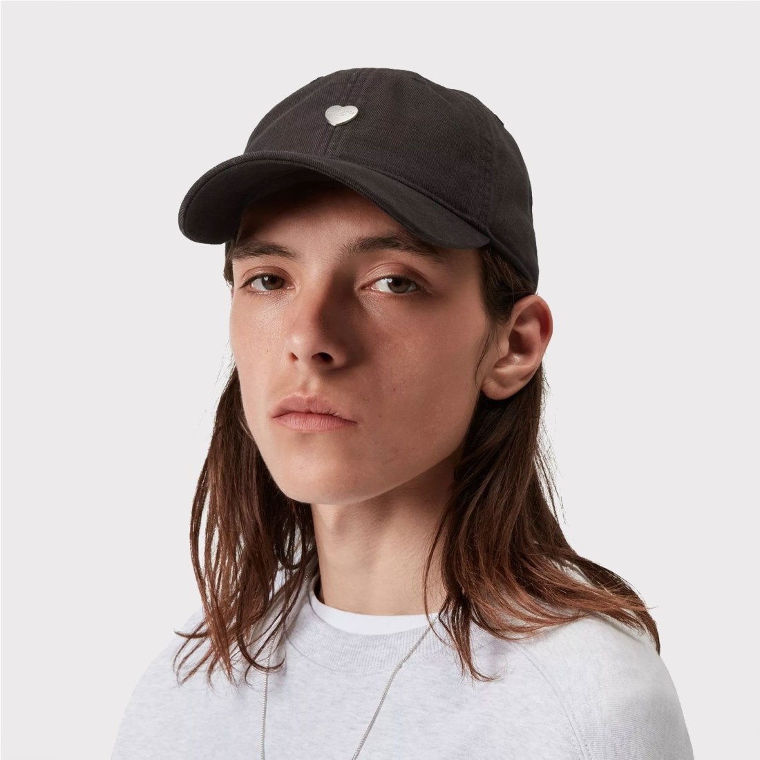 CARHARTT WIP HEART METAL CAP NEGRO
