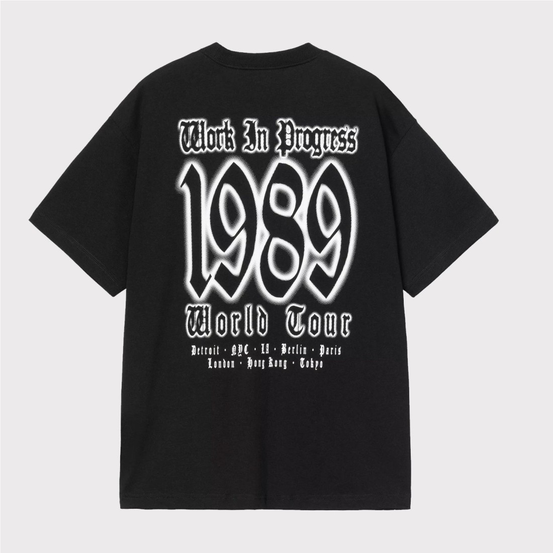 CARHARTT WIP WORLD TOUR TEE NEGRO