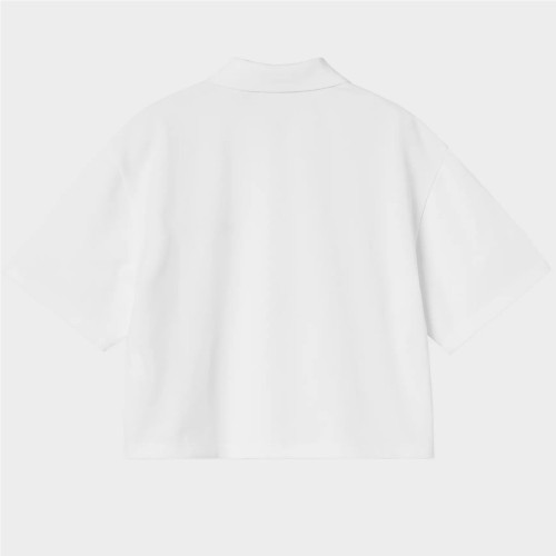 CARHARTT WIP W SCRIPT POLO BLANCO