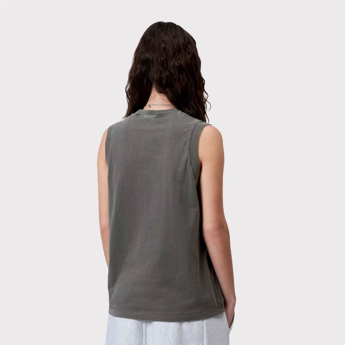 CARHARTT WIP W NELSON A-SHIRT GRIS OSCURO