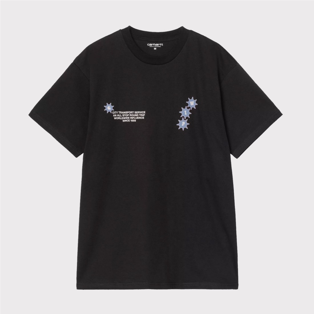 CARHARTT WIP C TRIP TEE NEGRO