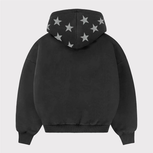 6IXT4OUR LOVE STUDIO HOODIE NEGRO 2
