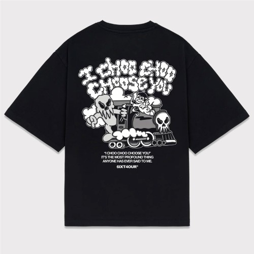 6IXT4OUR I CHOO CHOOSE YOU TEE NEGRO