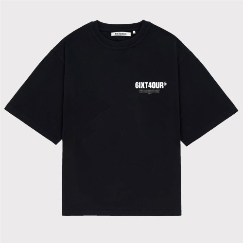 6IXT4OUR FIRST LOVE TEE NEGRO
