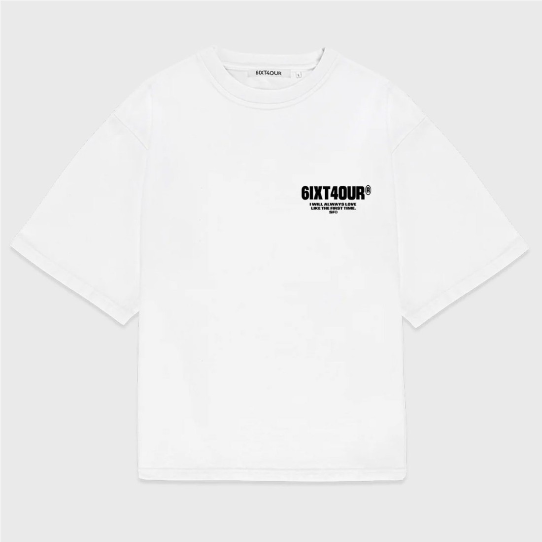 6IXT4OUR FIRST LOVE TEE BLANCO