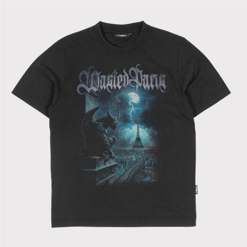 WASTED PARIS GARGOYLE TEE NEGRO