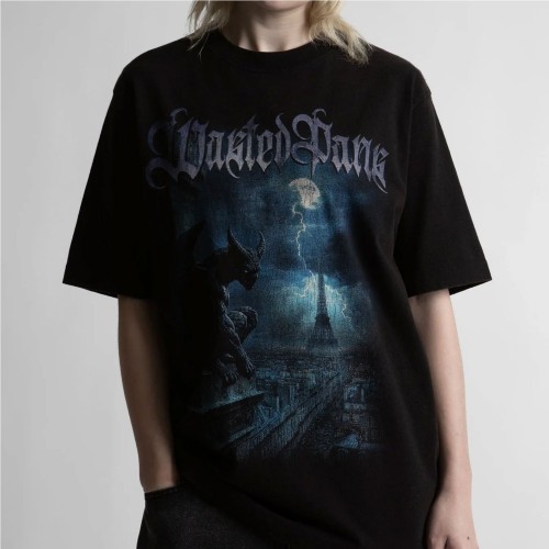WASTED PARIS GARGOYLE TEE NEGRO