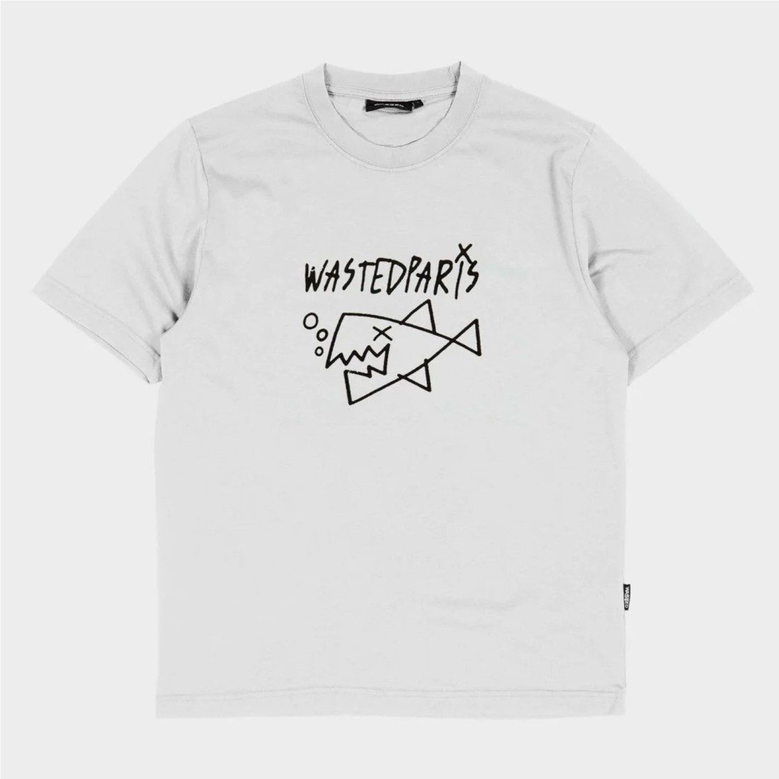 WASTED PARIS GIVE UP TEE BLANCO