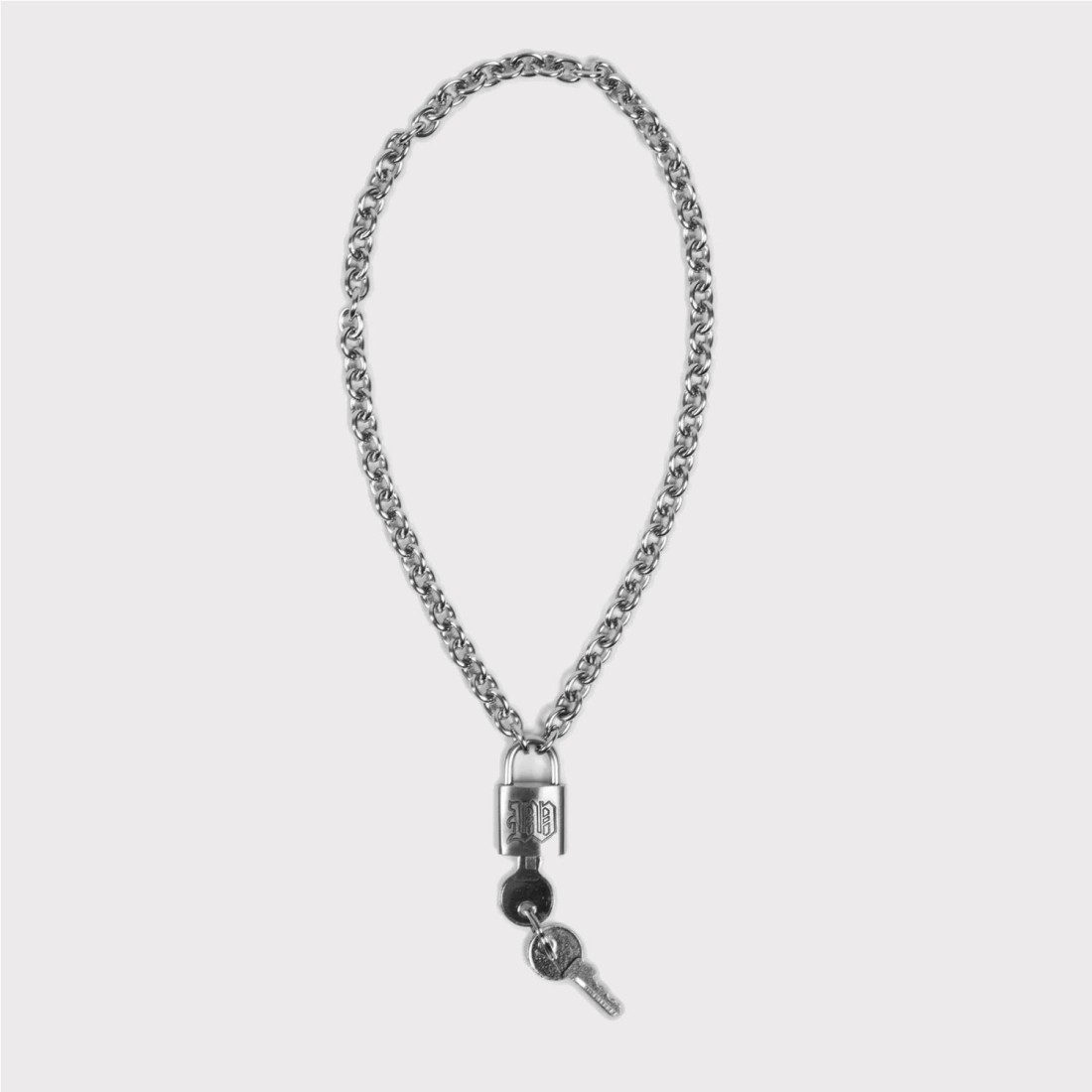 WASTED PARIS NEVERMIND NECKLCE PLATA