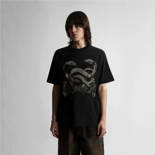 WASTED PARIS SNAKES TEE NEGRO