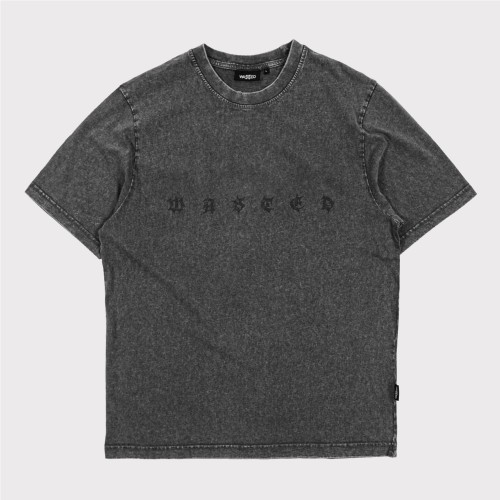 WASTED PARIS SPLINTER FADED T NEGRO