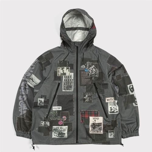 WASTED PARIS TAUNT WINDBREAKER NEGRO