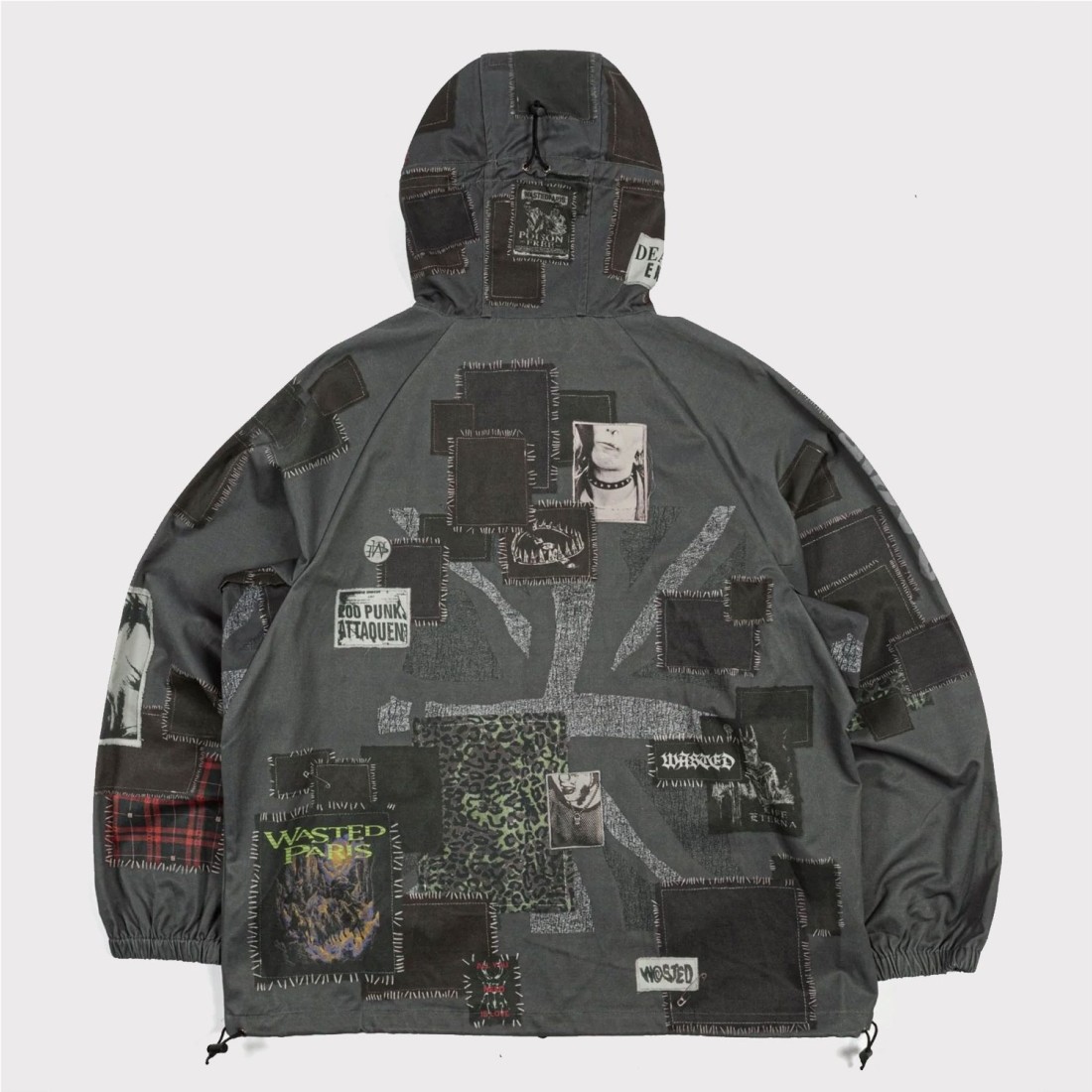 WASTED PARIS TAUNT WINDBREAKER NEGRO