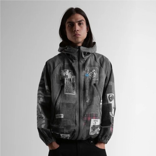 WASTED PARIS TAUNT WINDBREAKER NEGRO