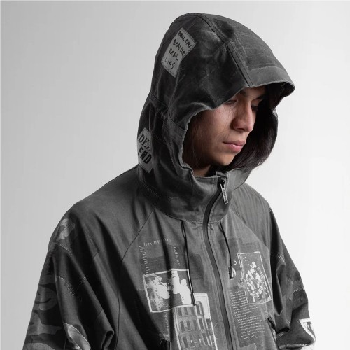 WASTED PARIS TAUNT WINDBREAKER NEGRO